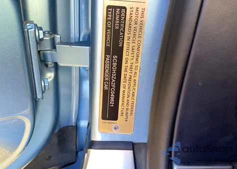 2015 Bentley Continental Gt V8 S z USA, uszkodzony, nr VIN SCBGH3ZA2FC049621